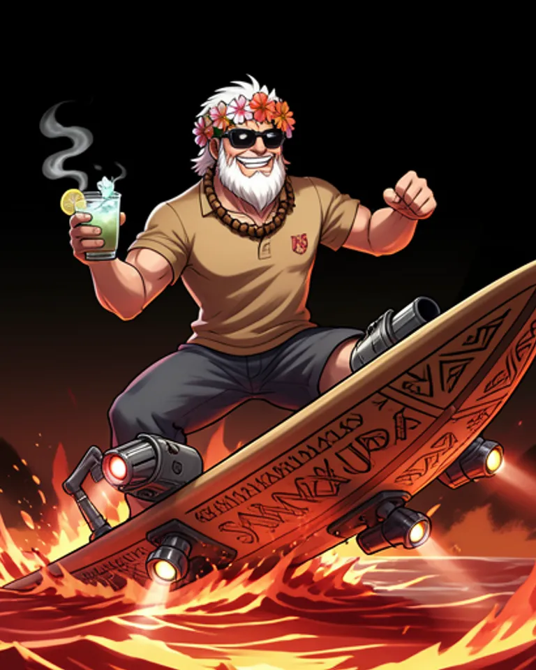 Portrait of Surf’s Up