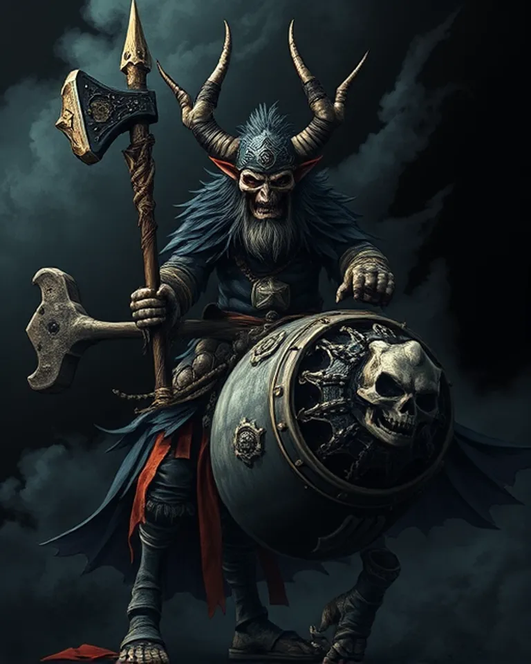 Portrait of Baba Yaga