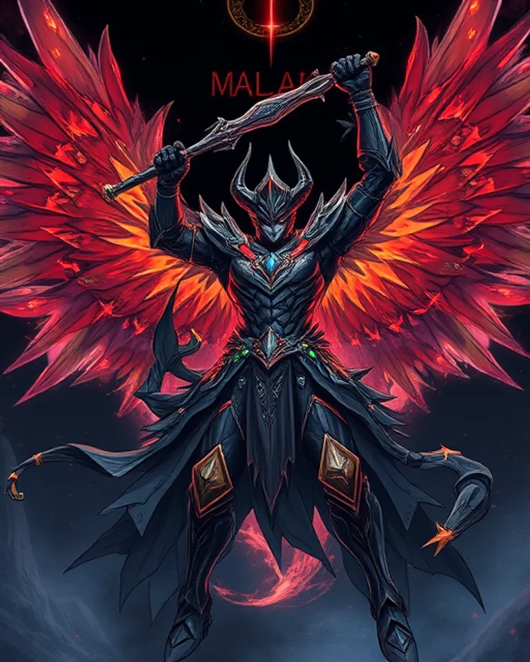 Portrait of Malakor, Apex God-Eater