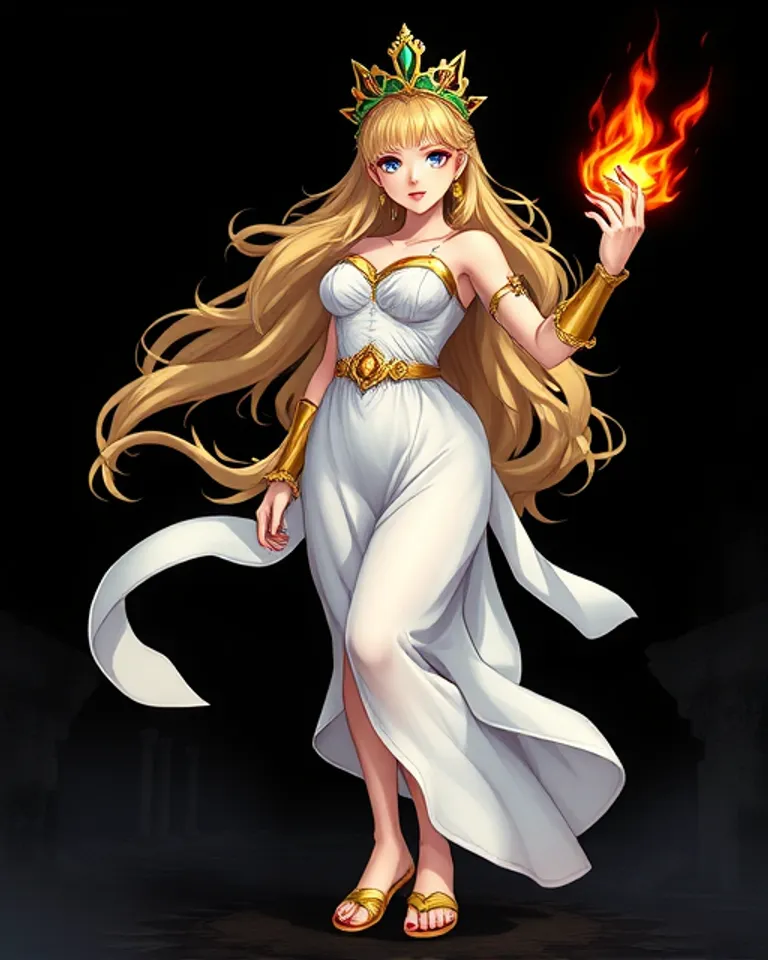 Portrait of Aphrodite Goddess of Love