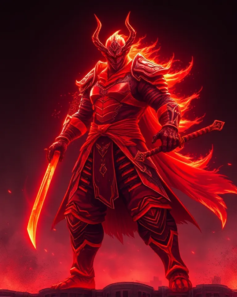 Portrait of Red Ronin