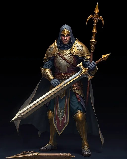 Portrait of Sacred Paladin