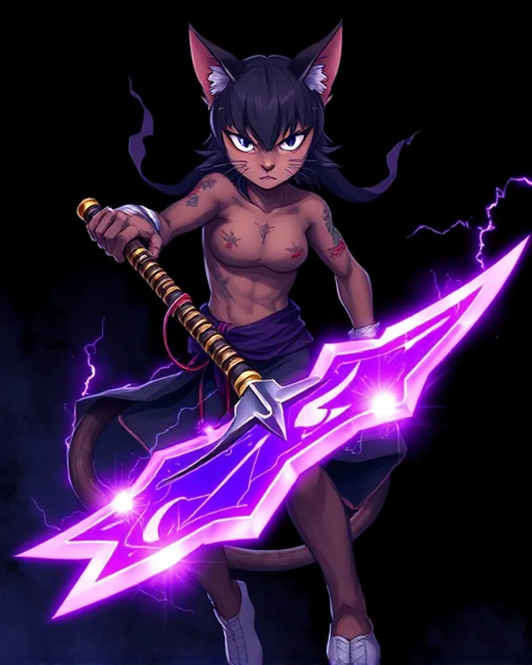Portrait of Yoruichi the Celestial Striker