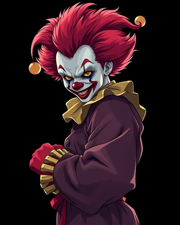 Portrait of Penny the Clown