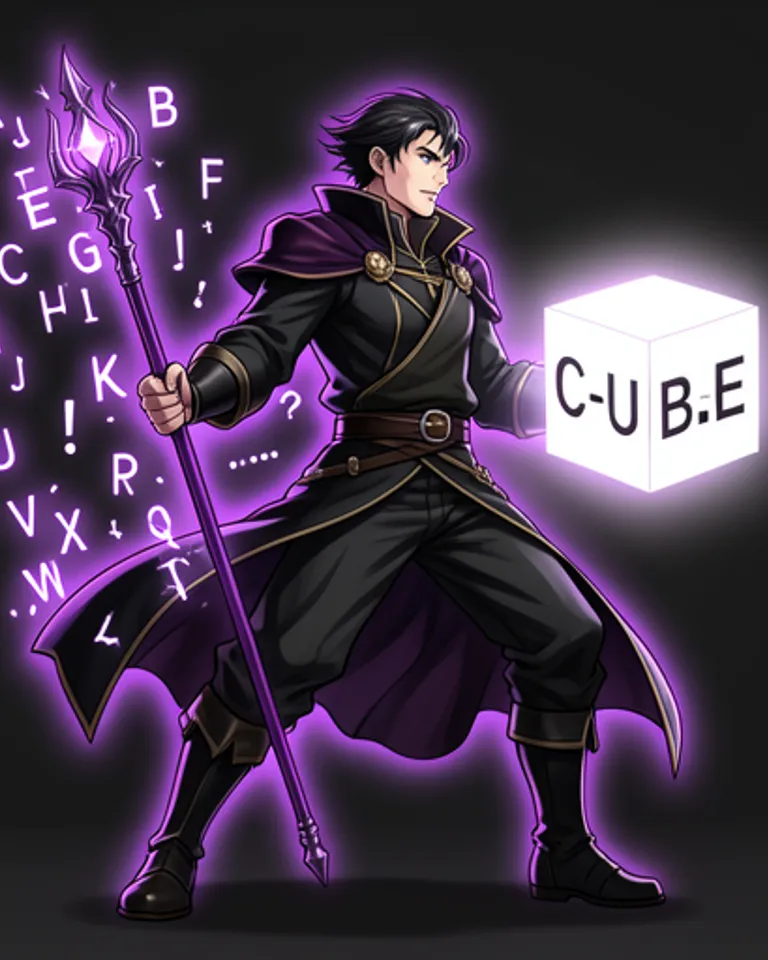 Portrait of WordWeaver (通过拼写名称中的字母，从无到有地创造出物体)