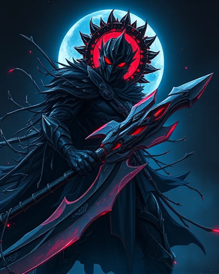 Portrait of The Thorn King