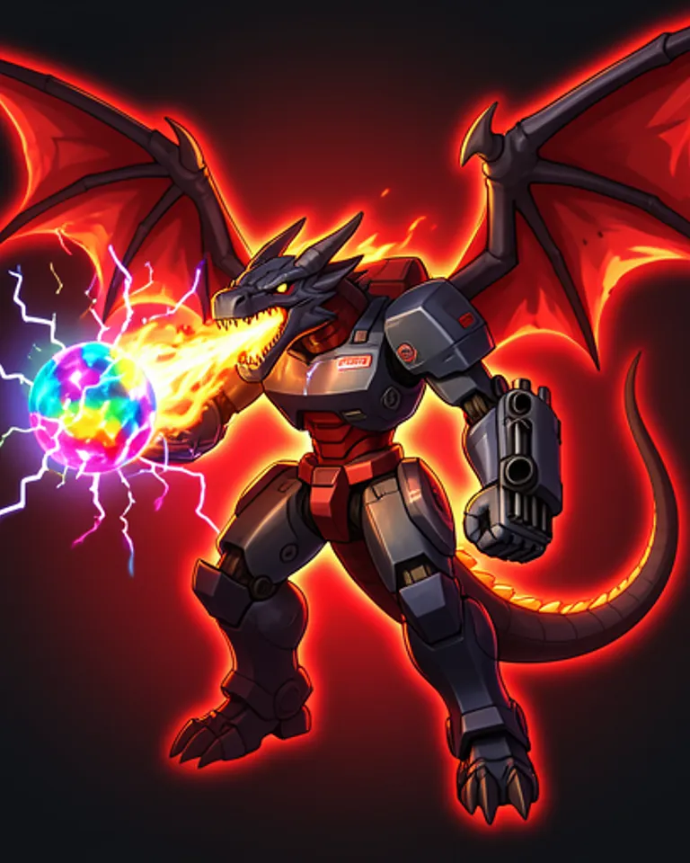 Portrait of Mecha Dragon - Weapon G