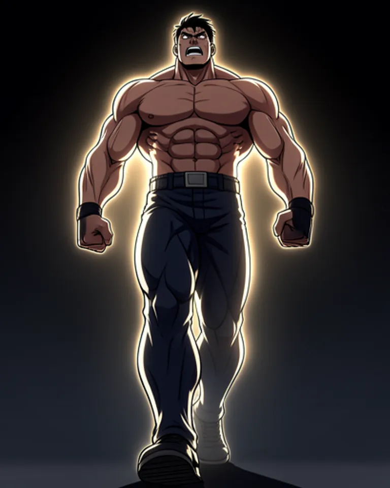 Portrait of Giant Man
