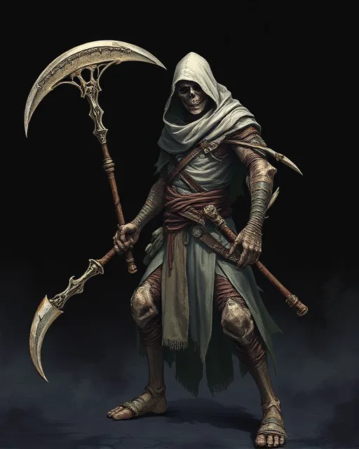 Portrait of Damned Wraith
