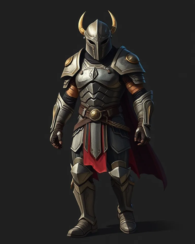 Portrait of Kaelen the Warrior 