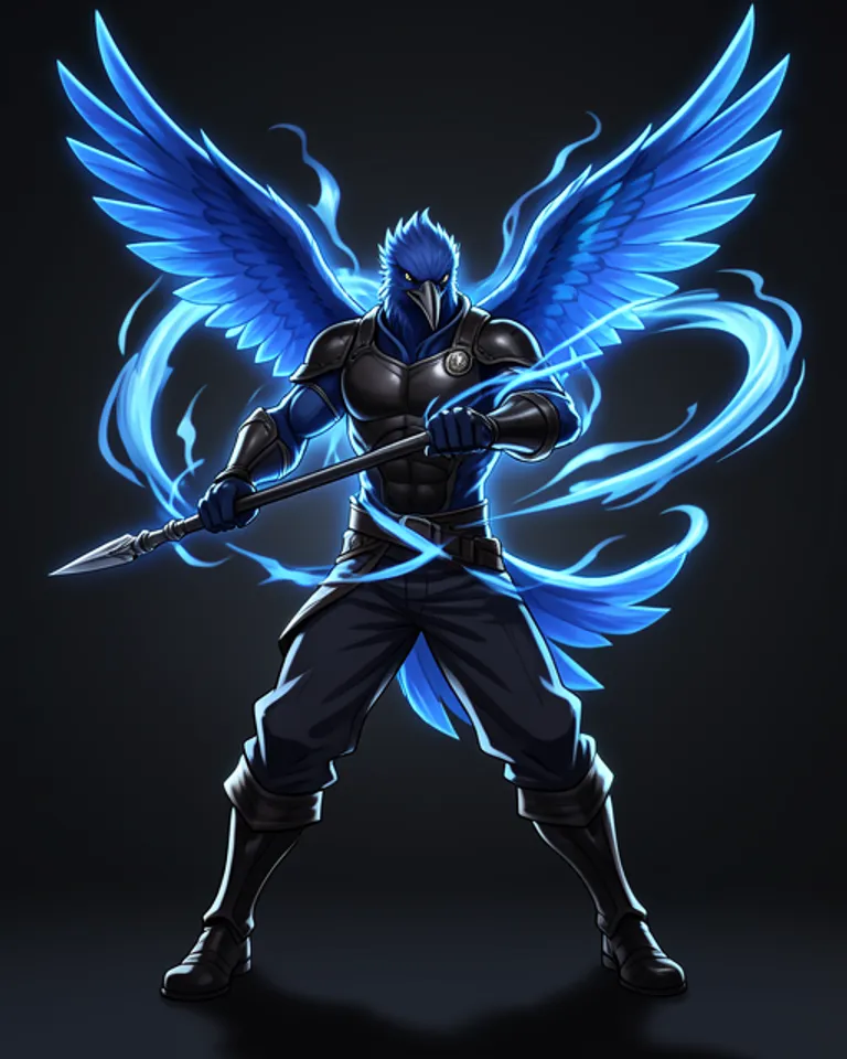 Portrait of Aura Farmer Crow