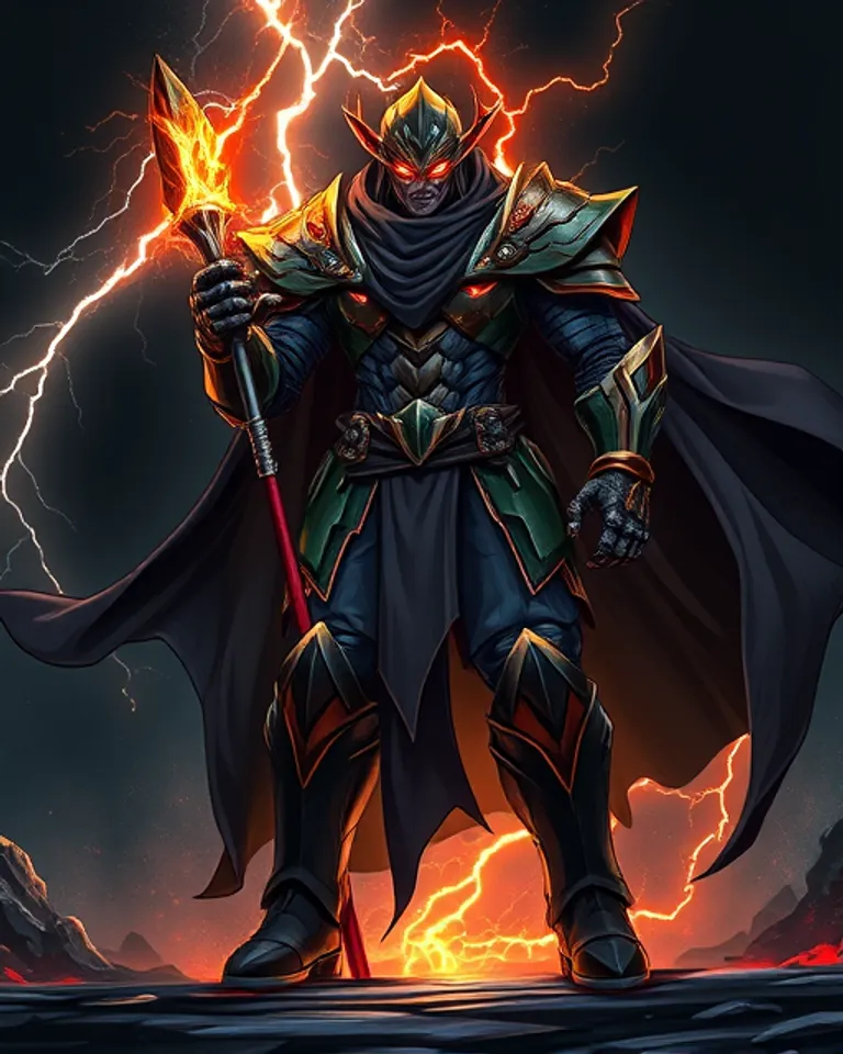 Portrait of The Storm Tyrant
