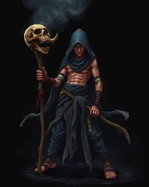 Portrait of Dark Witch