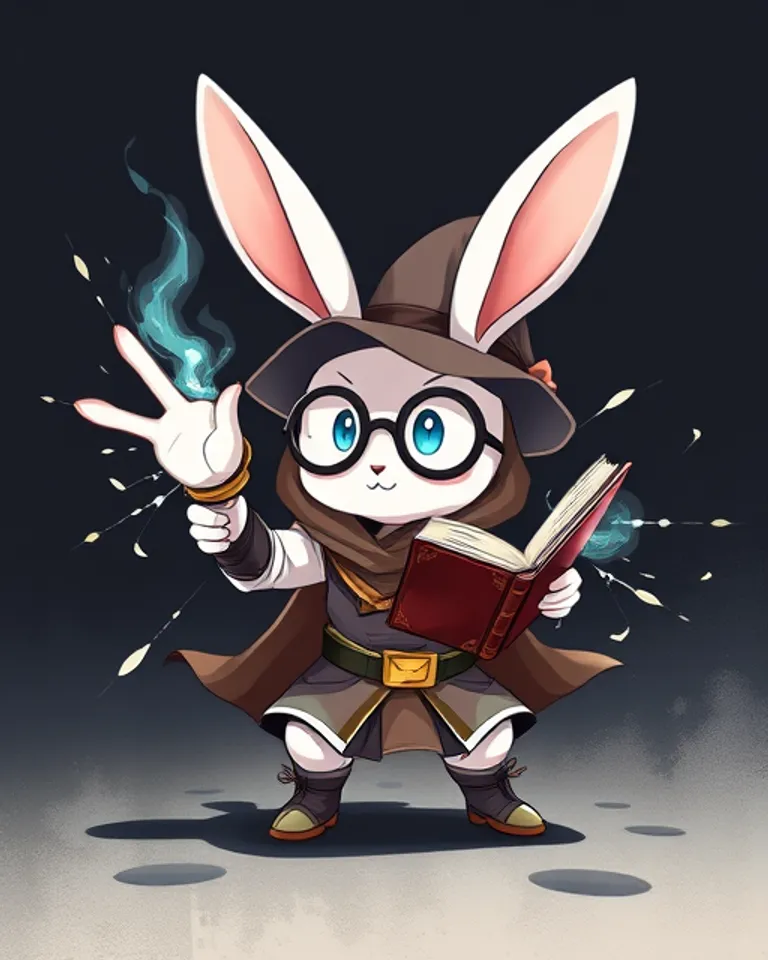 Portrait of Mr. Bunny Rabbit