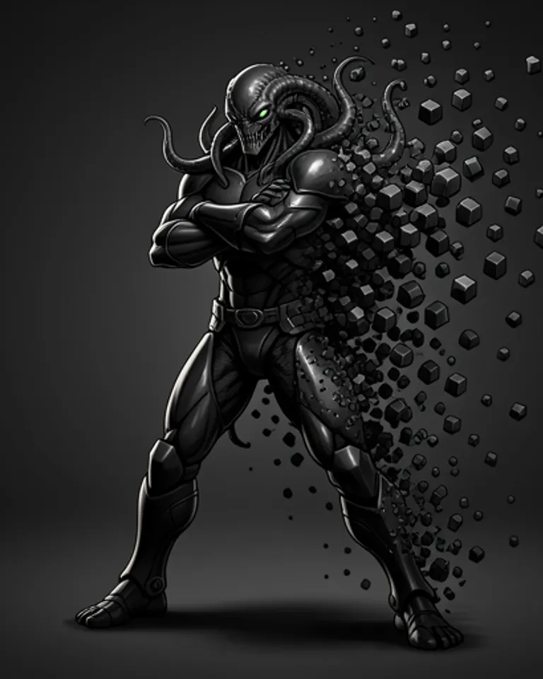 Portrait of IMMORTAL PIXEL GOD THE UNSEEN