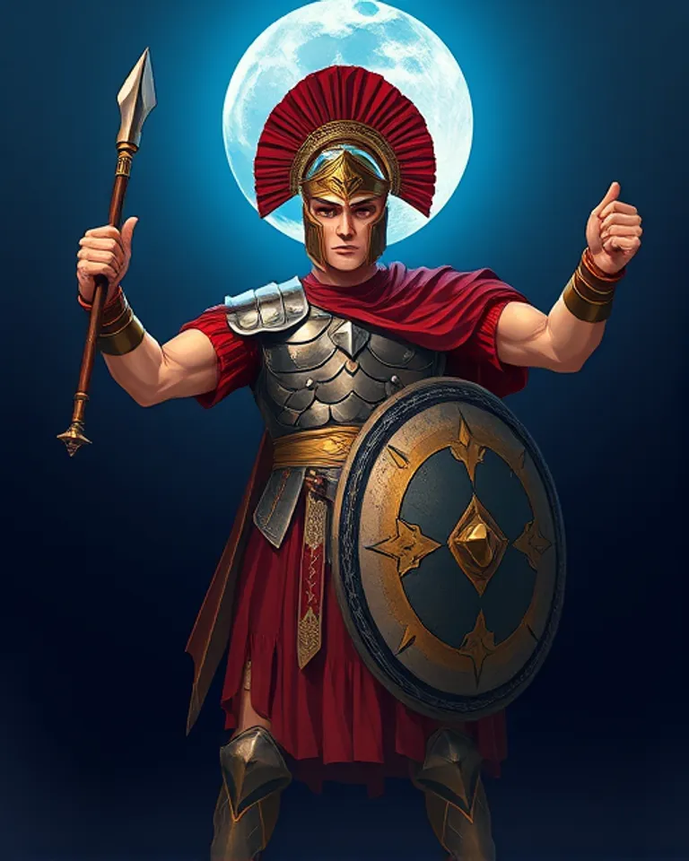 Portrait of Roman Soldier