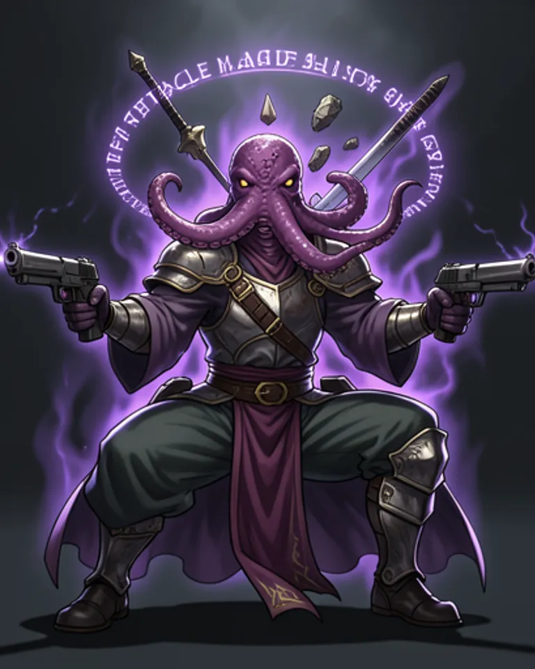 Portrait of Tentacle Mage Sniper God