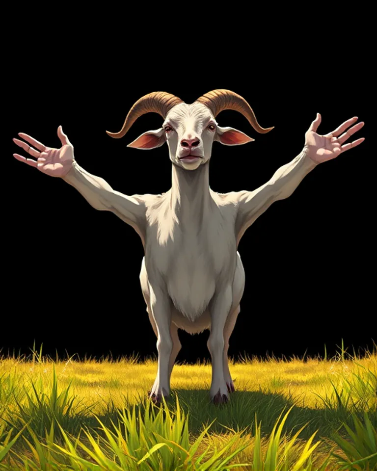 Portrait of Goat
