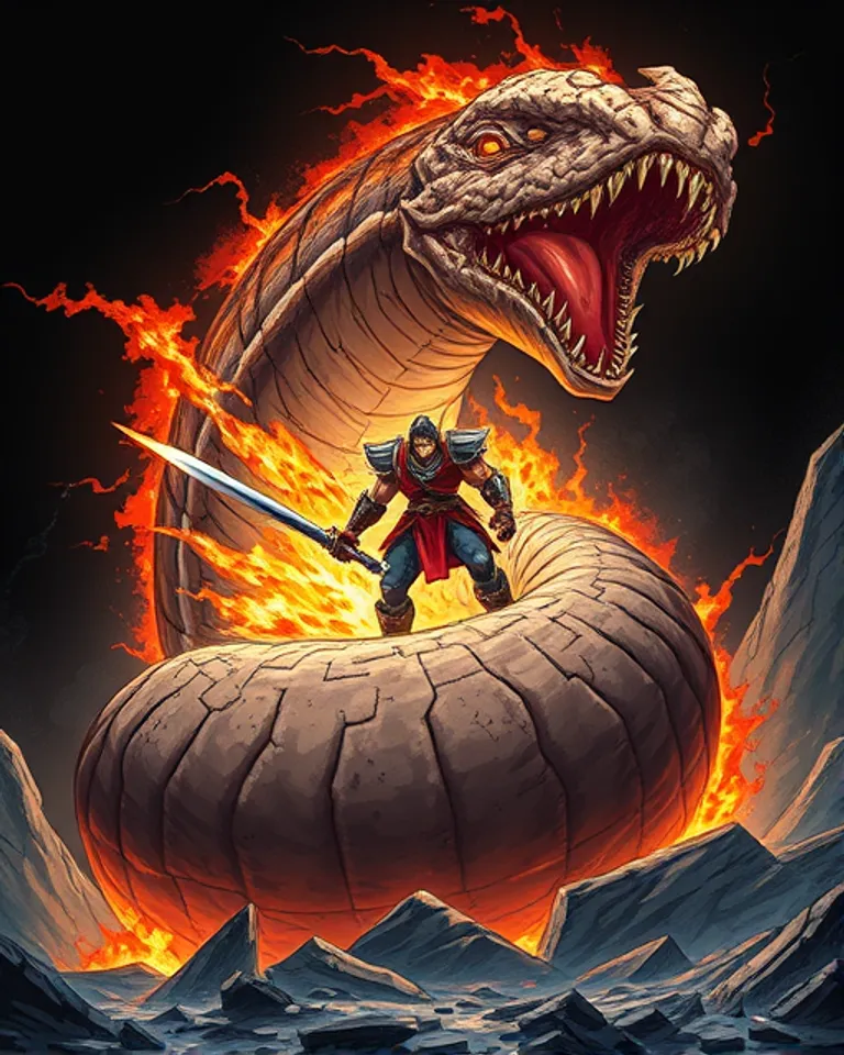 Portrait of Creature of the Core