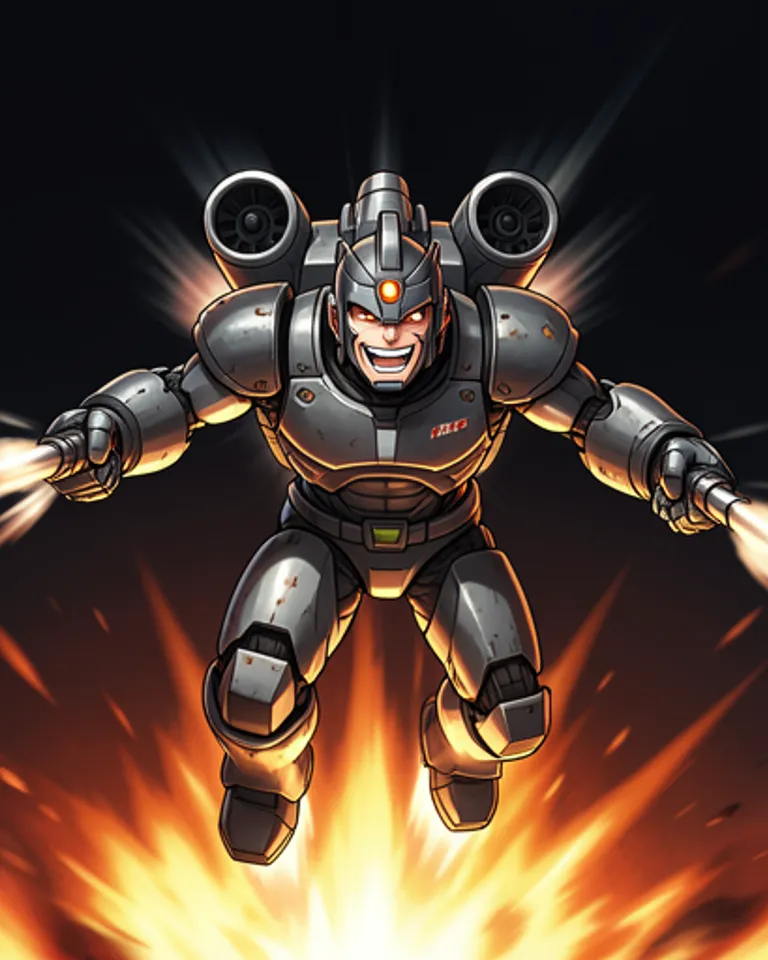Portrait of SPM - Supersonic Drill Man