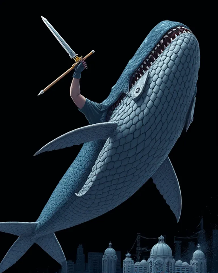 Portrait of Ahab's Hatred