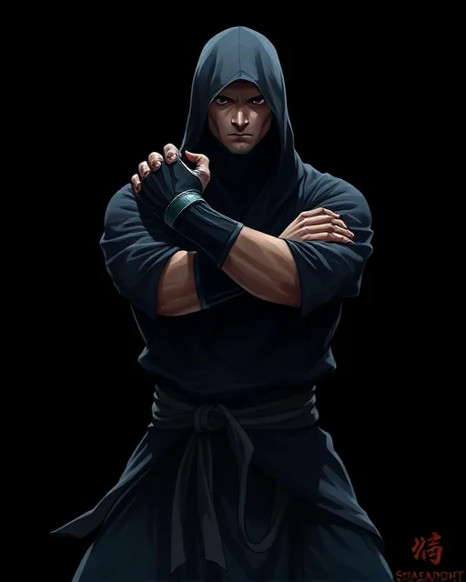 Portrait of Shadow Monk