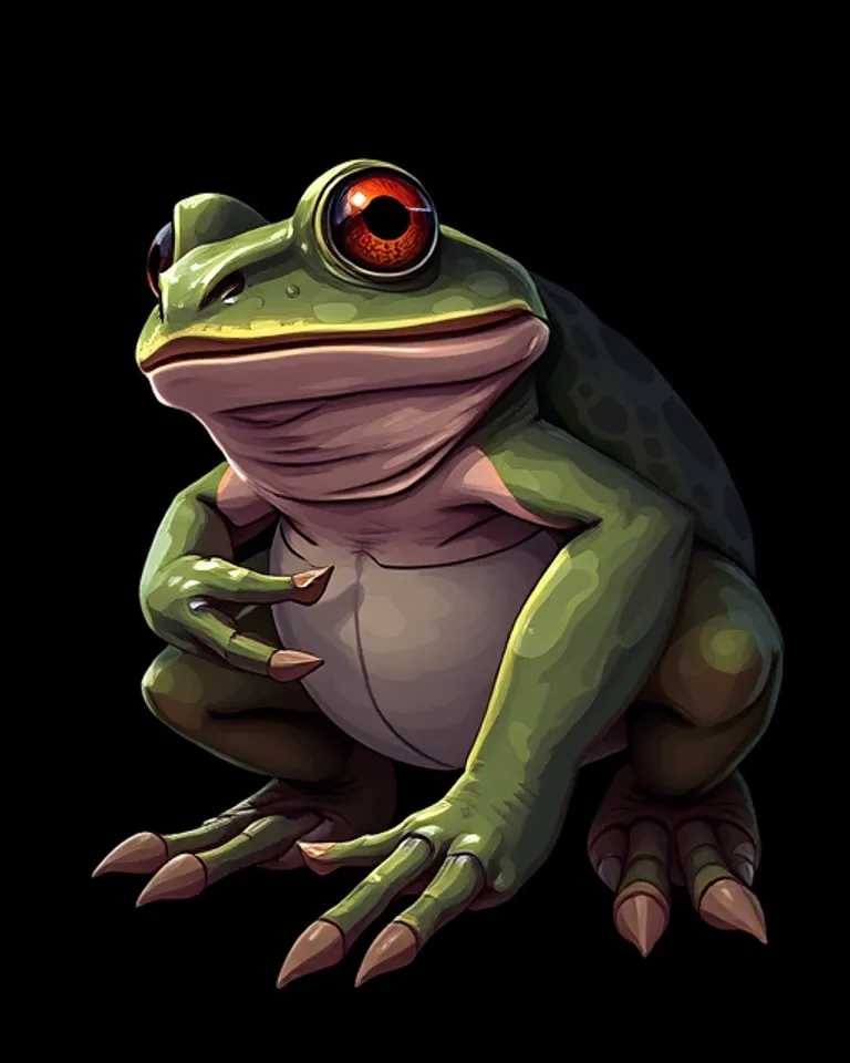 Portrait of Froggy