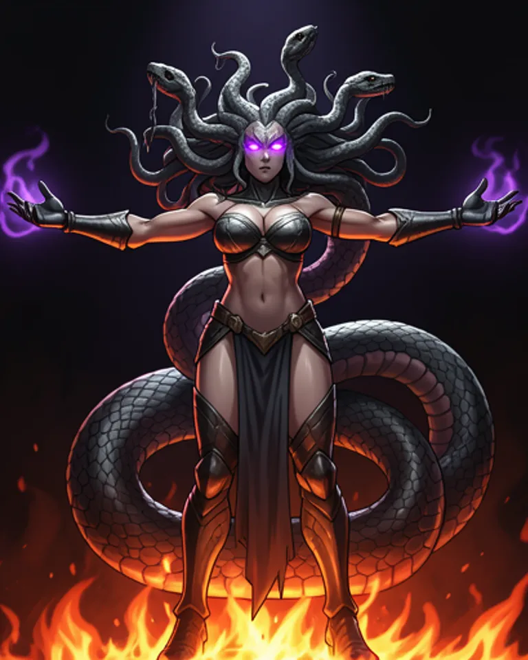 Portrait of Medusa