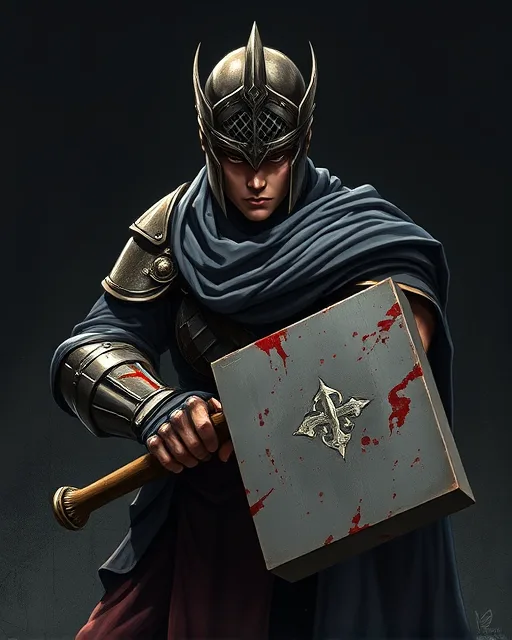 Portrait of Tainted Crusader