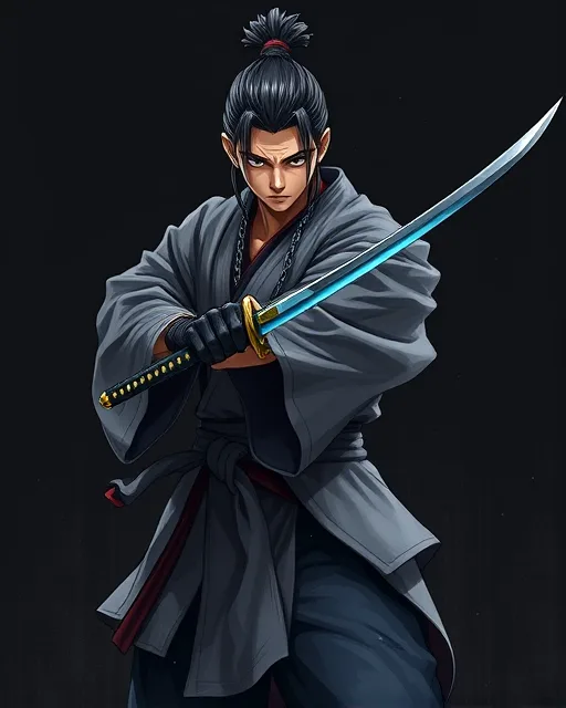 Portrait of Void Samurai
