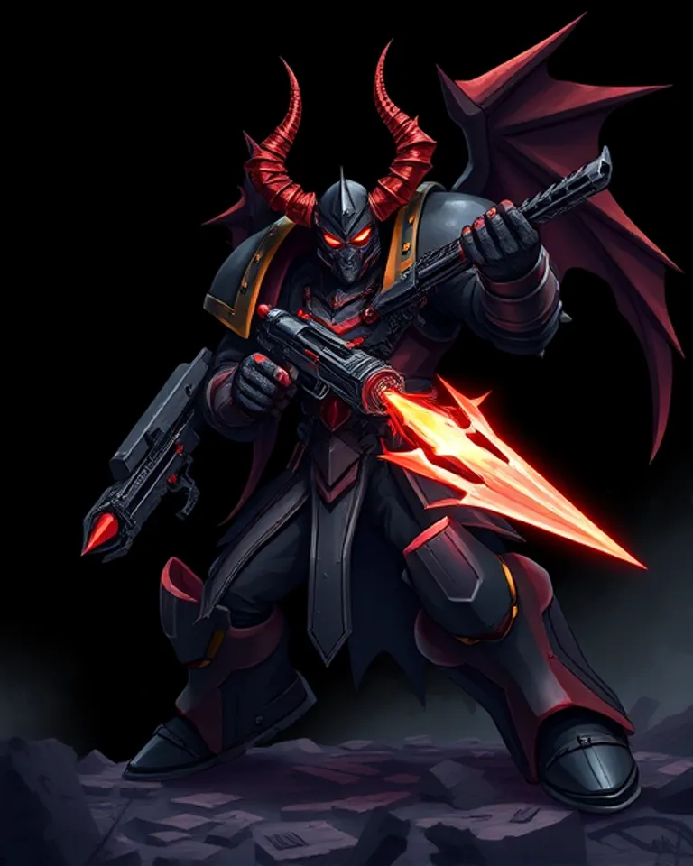 Portrait of Abaddon the despoiler