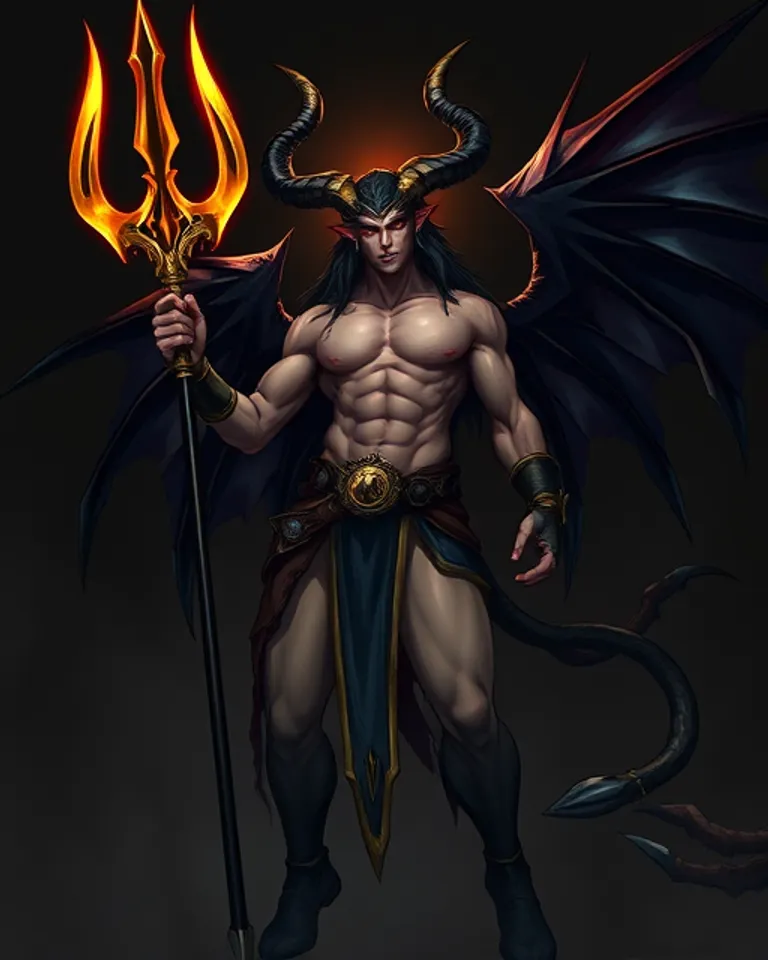 Portrait of Demon Goddess