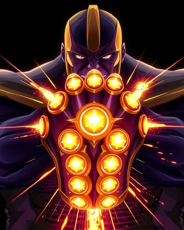 Portrait of Thanos, Infinity Gauntlet Wielder