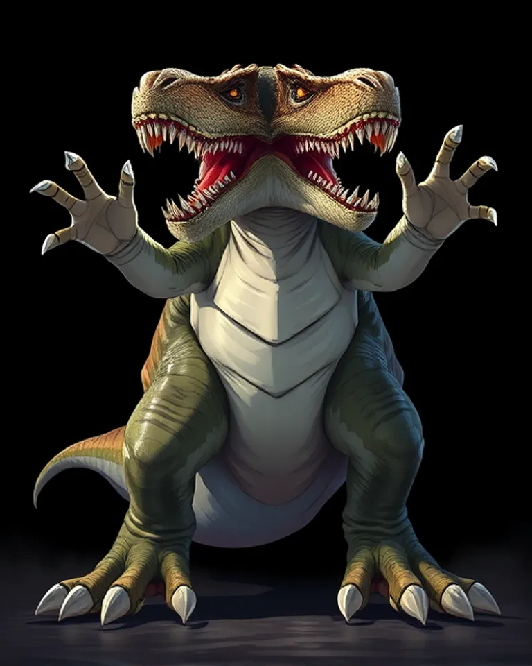 Portrait of Terror Rex the Tyrannical Tyrant 