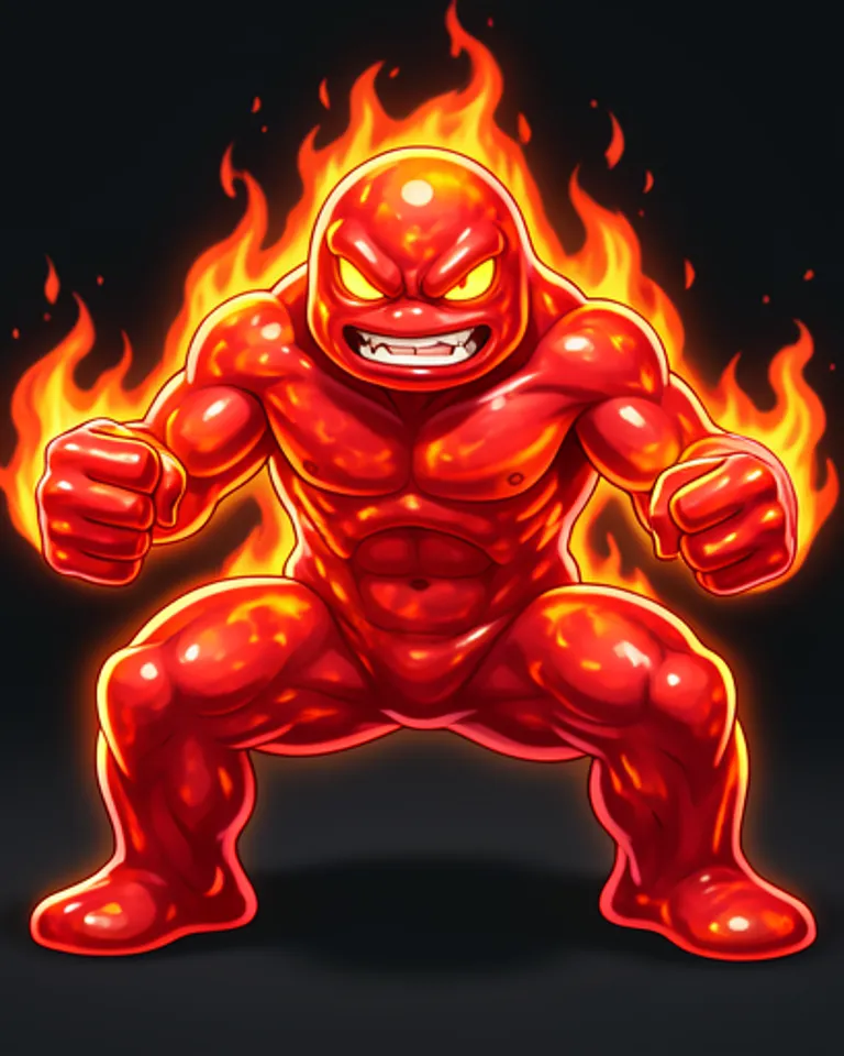 Portrait of The Red Slime