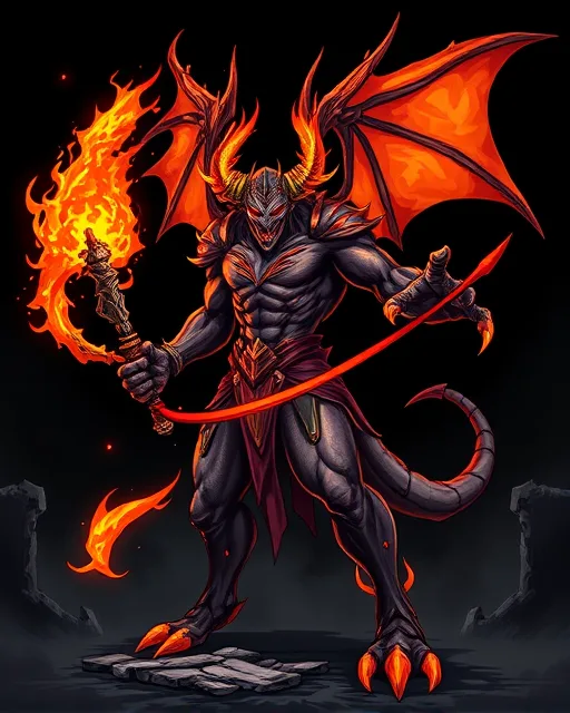 Portrait of Brimstone Fiend