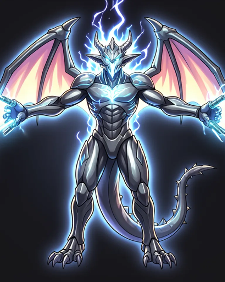 Portrait of God of Cyberdragons