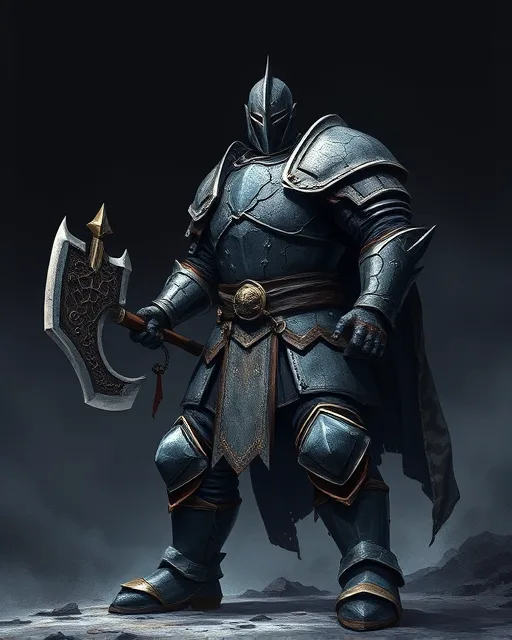 Portrait of Cursed Knight