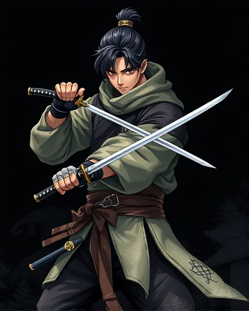 Portrait of Winter Shinobi
