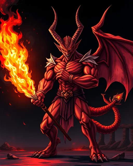 Portrait of Infernal Fiend