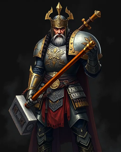 Portrait of Ancient Paladin