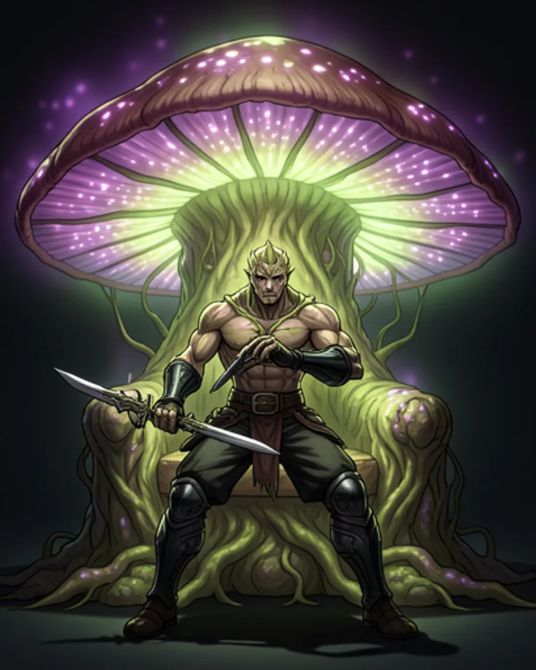 Portrait of Padre Seta: mycelium entity