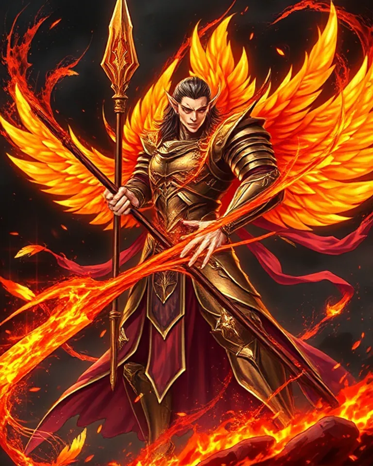 Portrait of The Eternal Flamebearer