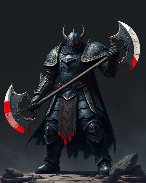 Portrait of Blood Knight