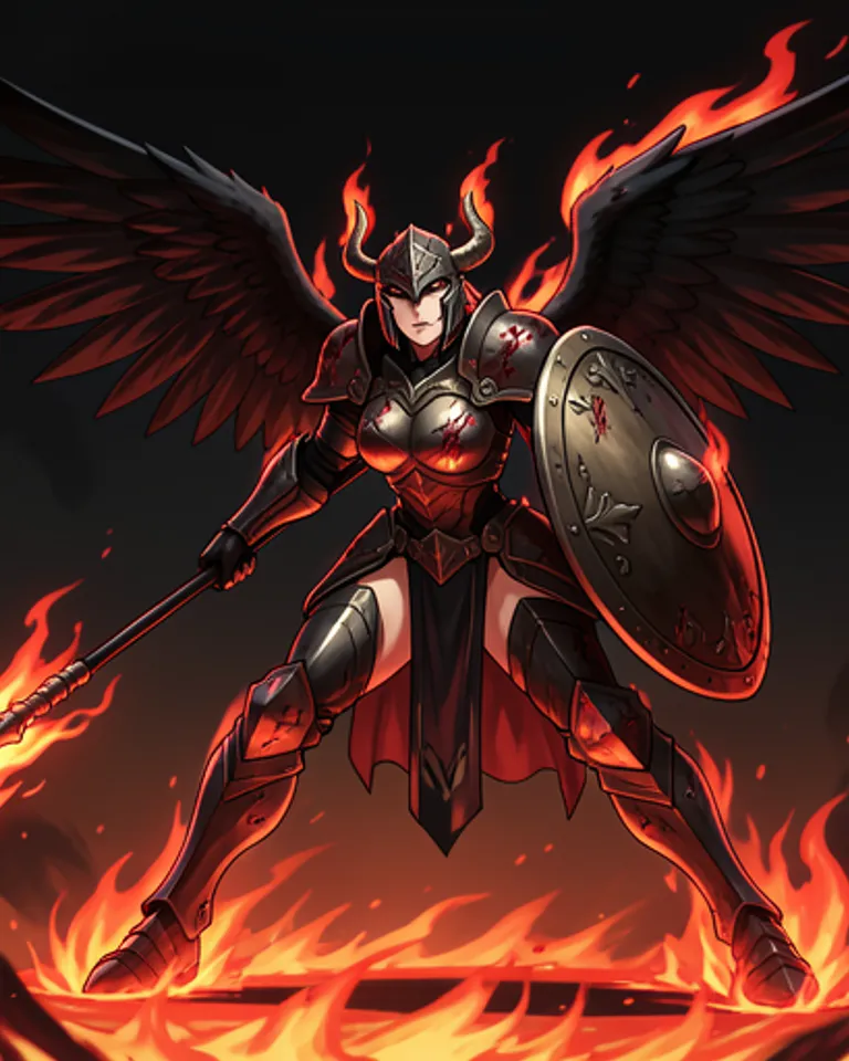 Portrait of Infernal Valkyrie