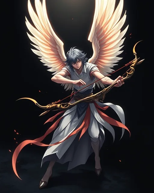Portrait of Weeping Seraph