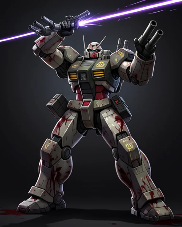 Portrait of Void hunter mecha