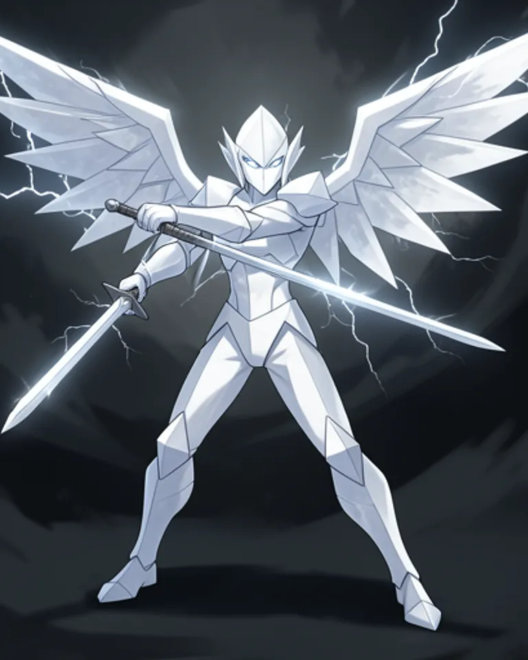 Portrait of The Shining Angel