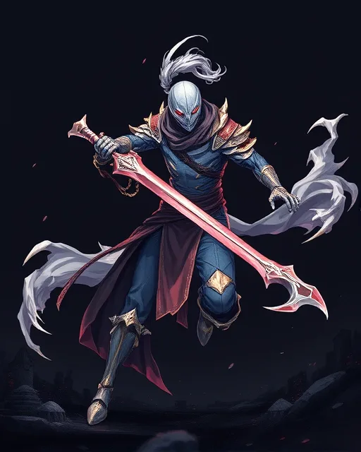 Portrait of Bound Warrior