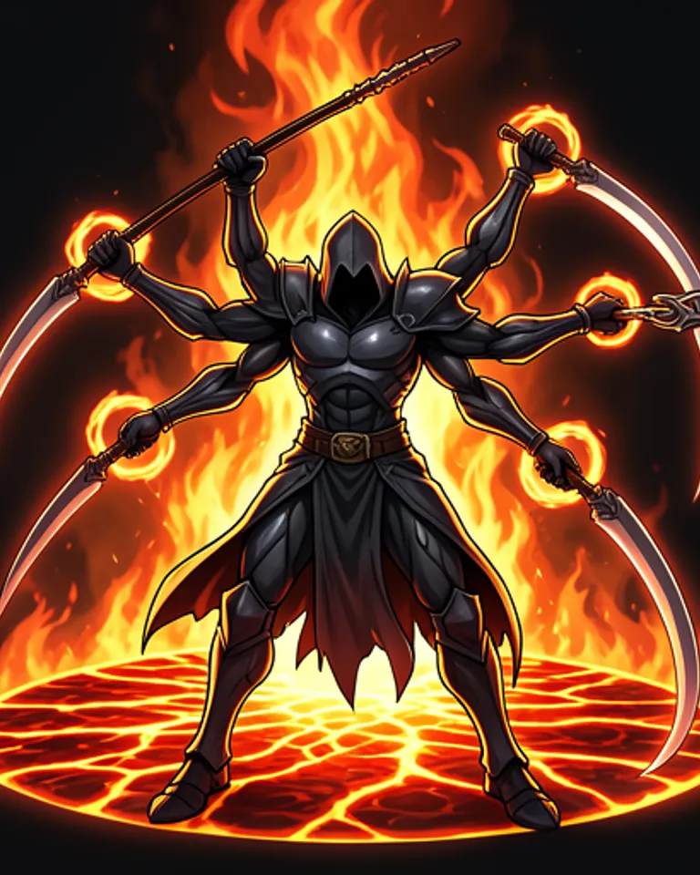 Portrait of The Reaper who dwarfed the Cosmos